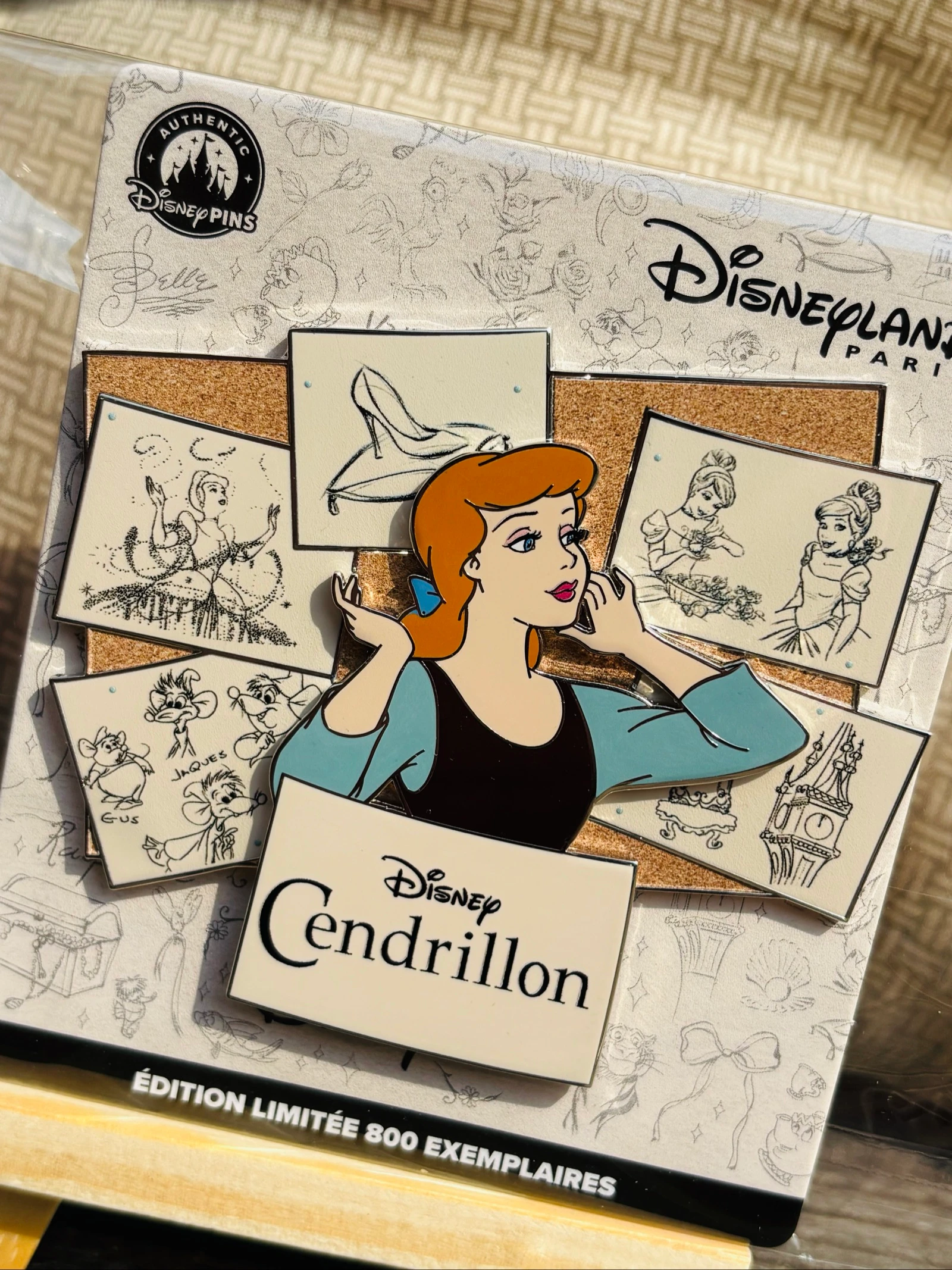 Alfileres princesa cenicienta edición limitada Disneyland Paris – photo 2